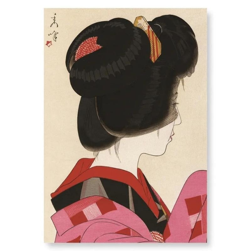 Affiche Japan - Geisha A4