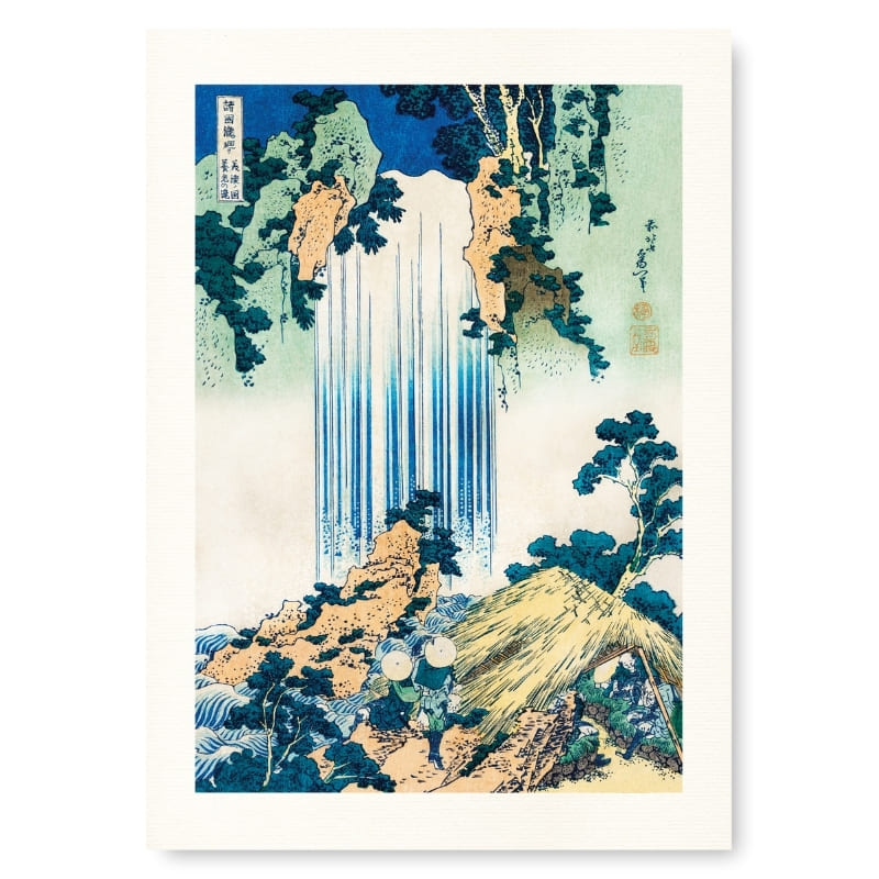 Japanse Poster - Yoro Waterval