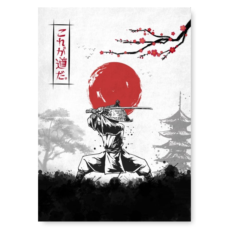 Japanse Bushido Code Poster - A3