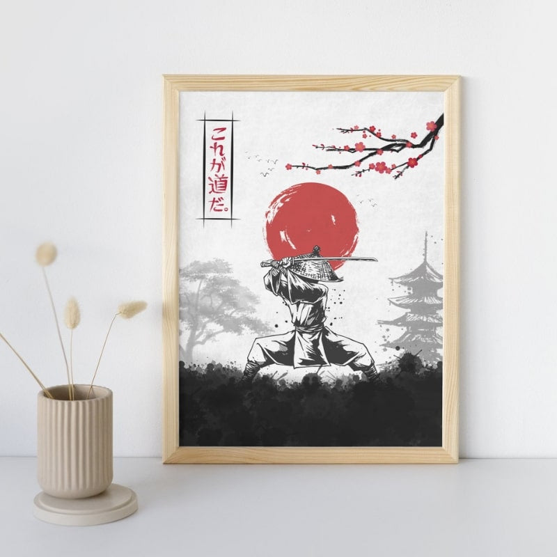 Japanse Bushido Code Poster - A3