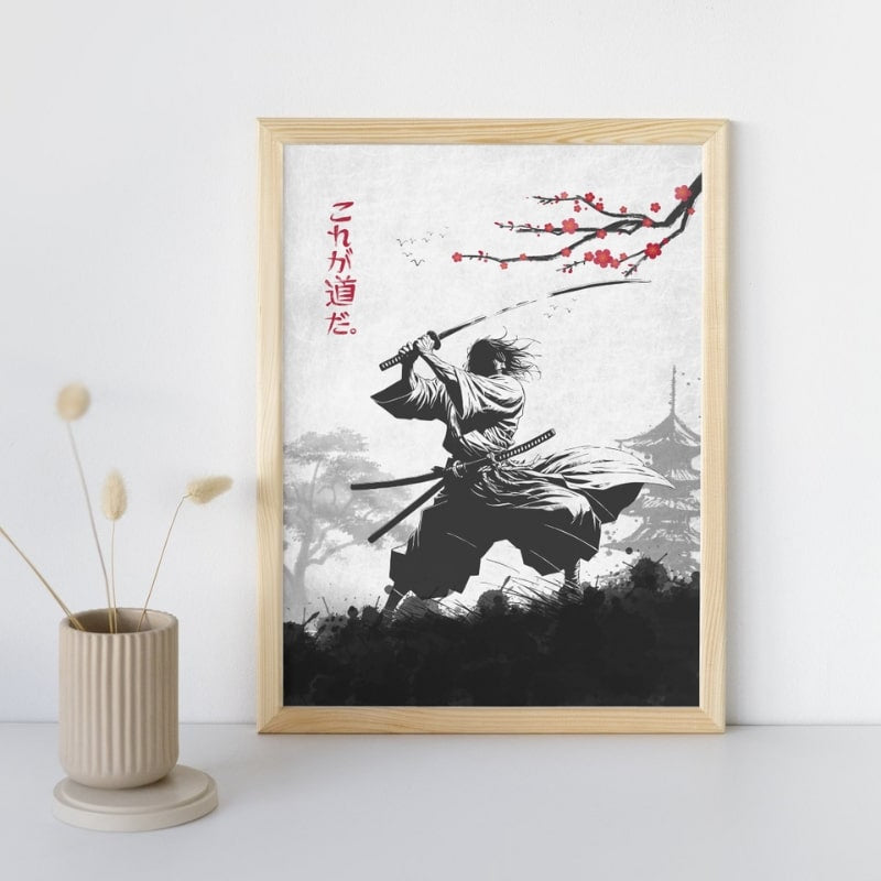 Japanse Way of the Warrior poster - A3