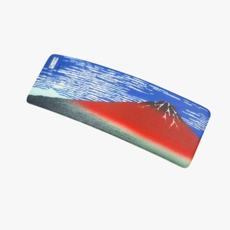 Japanse haarspeld Mount Fuji Rood