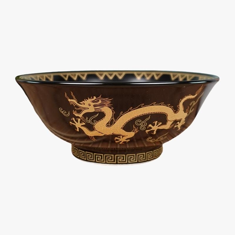 Zwarte Japanse Ramen Kom