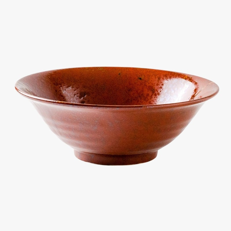 Rode Japanse Ramen Bowl