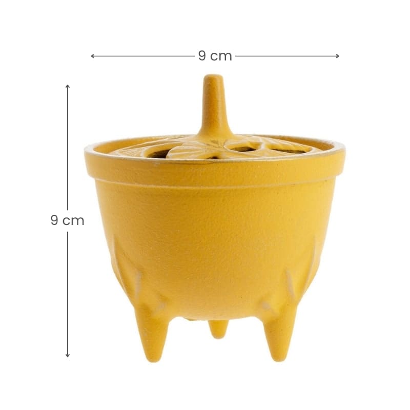 Brûleur d’Encens Fonte Iwachu Jaune