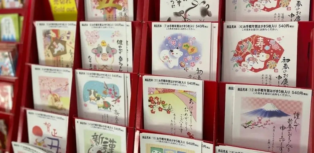 Japanse wenskaart of nengajo