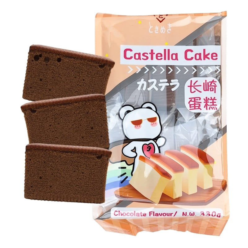 Castella Cake Goût Chocolat