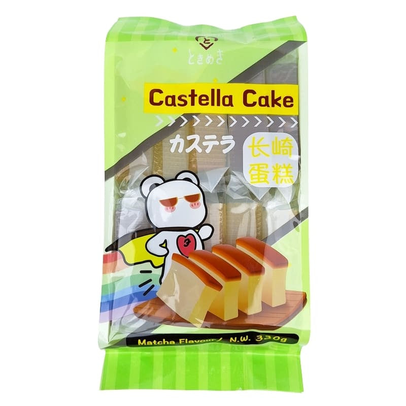 Castella Cake Goût Matcha
