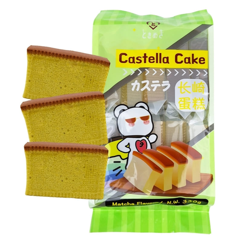 Castella Cake Goût Matcha
