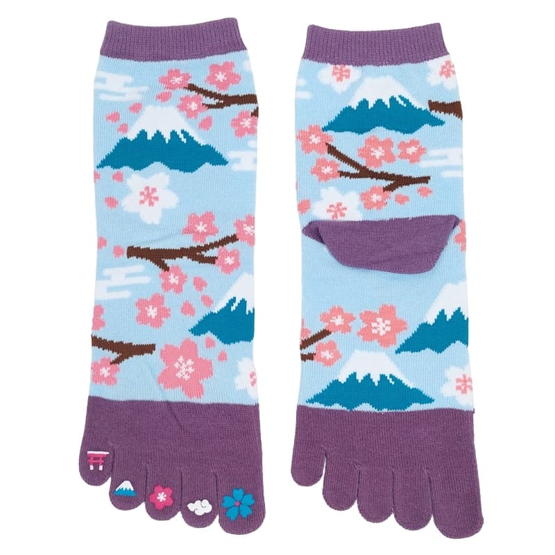 Chaussettes 5 Doigts Mont Fuji - EU 36-39