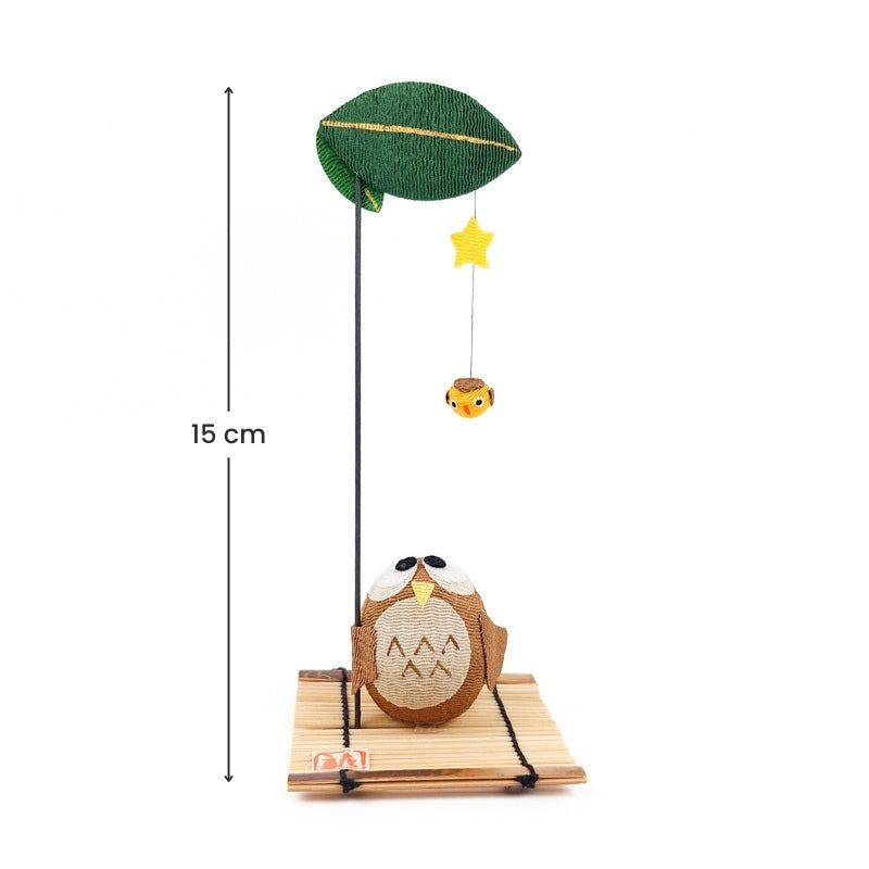 Chirimen Uil Beeldje