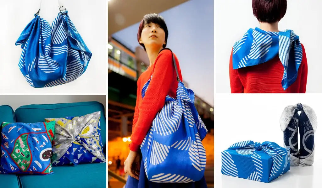 Japans furoshiki gebruik