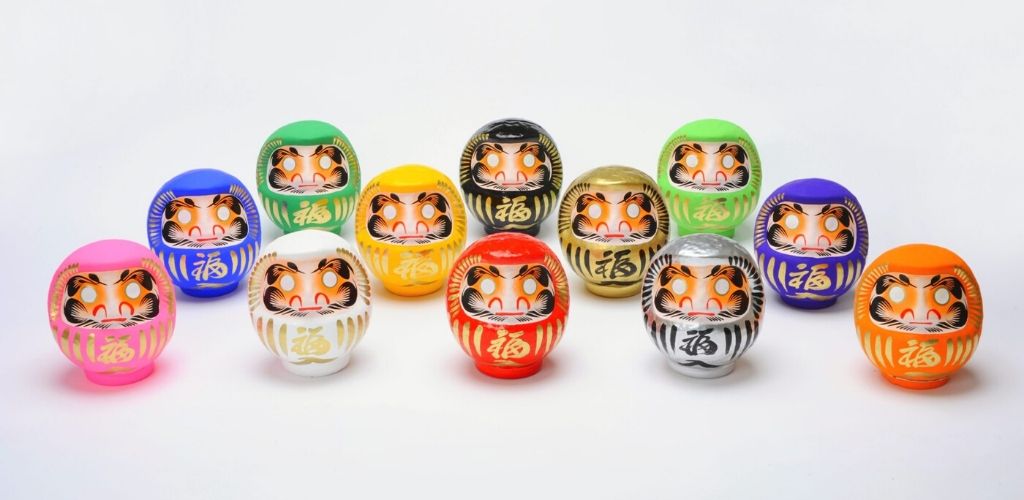 daruma kleuren