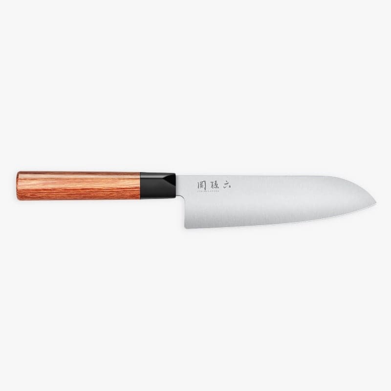 Couteau Santoku Seki Magoroku Redwood 17 cm