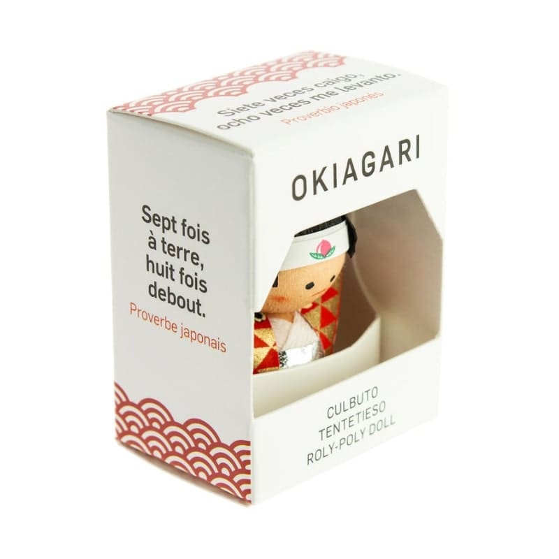 Culbuto Okiagari Beeldje- Momotaro Held