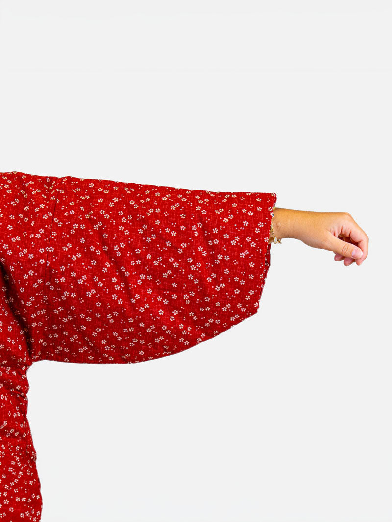 Dames Hanten-jas – Rode Sakura