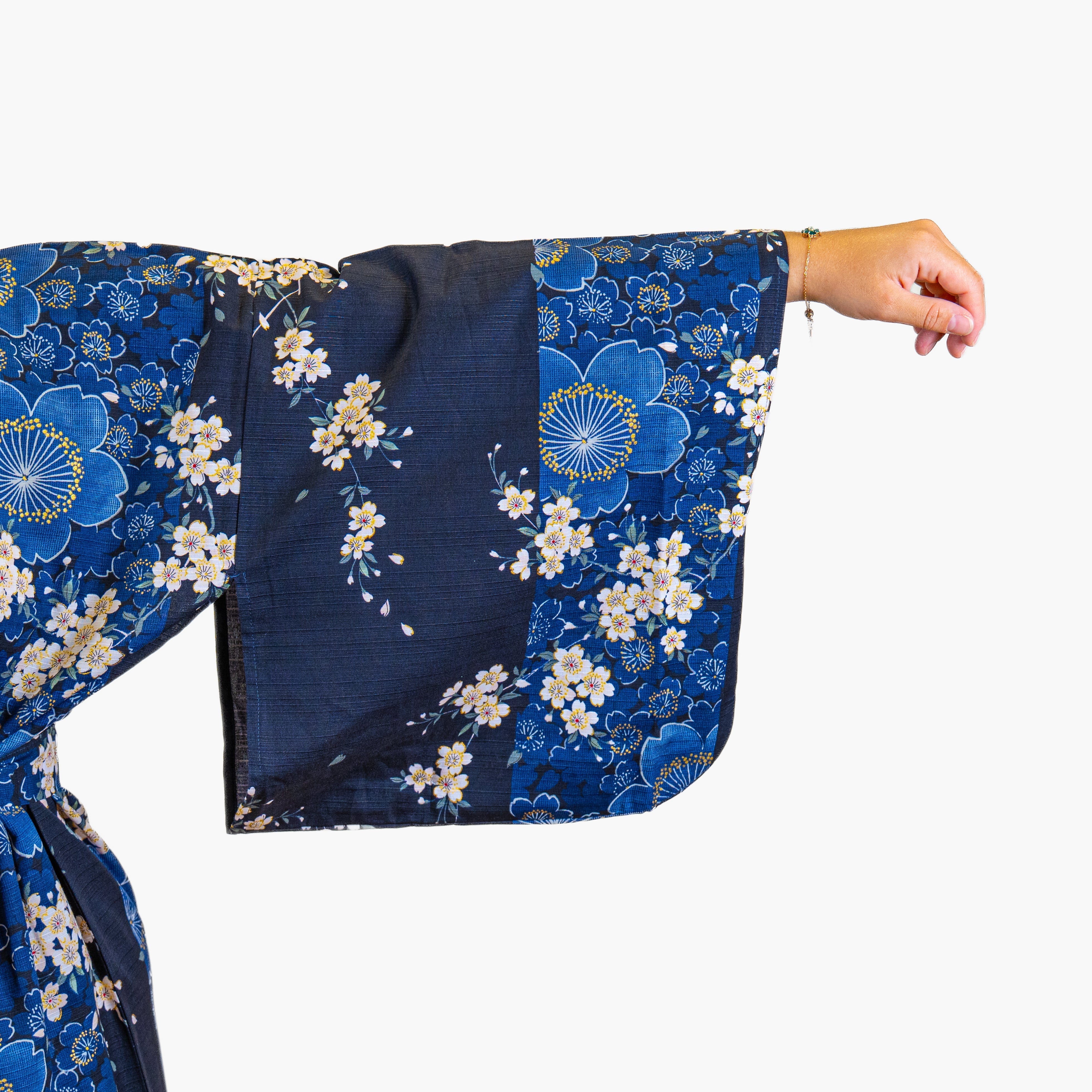 Dames Japanse Kimono – Blauwe Sakura