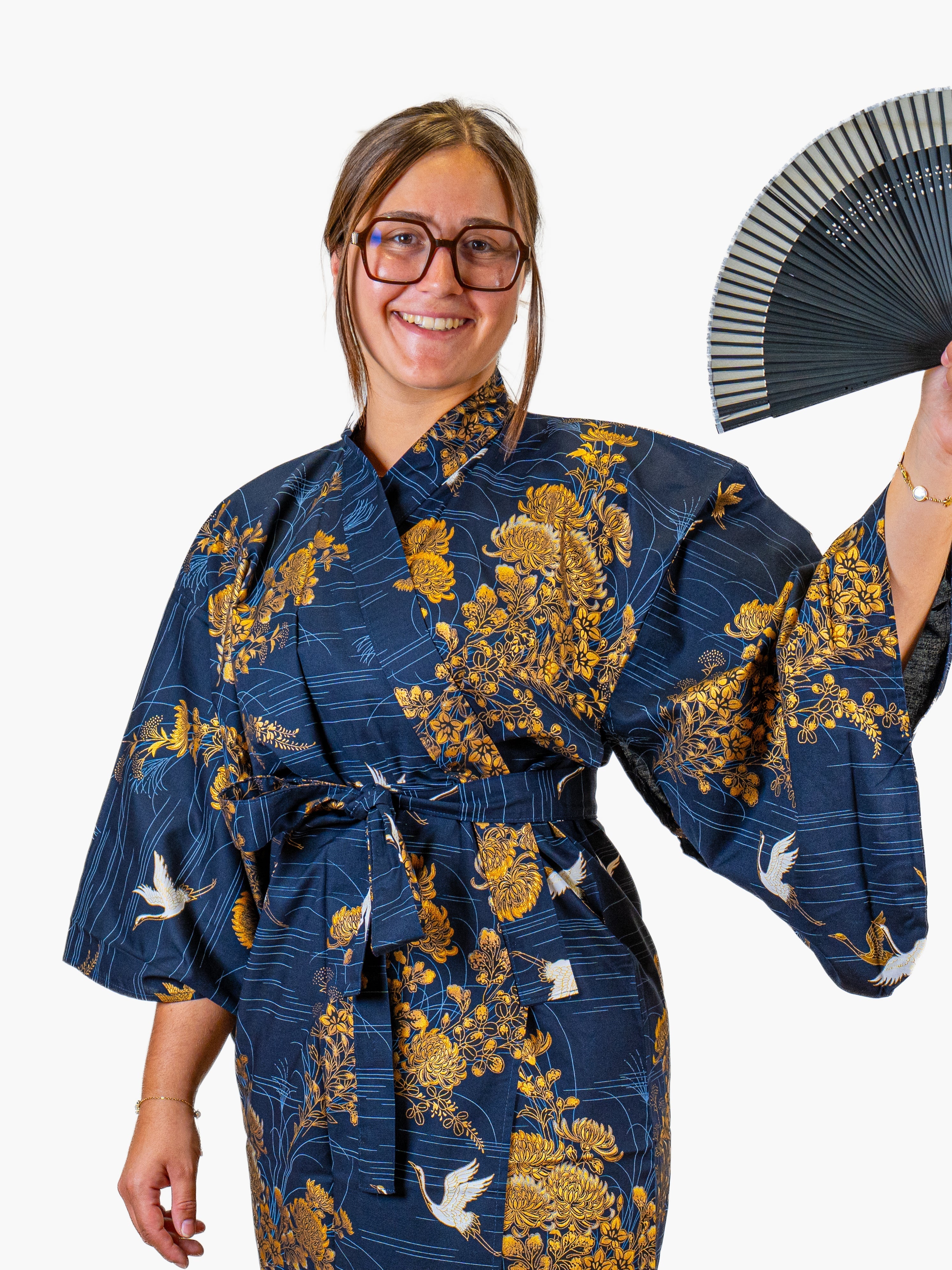 Dames Japanse Kimono – Kiku Tsuru