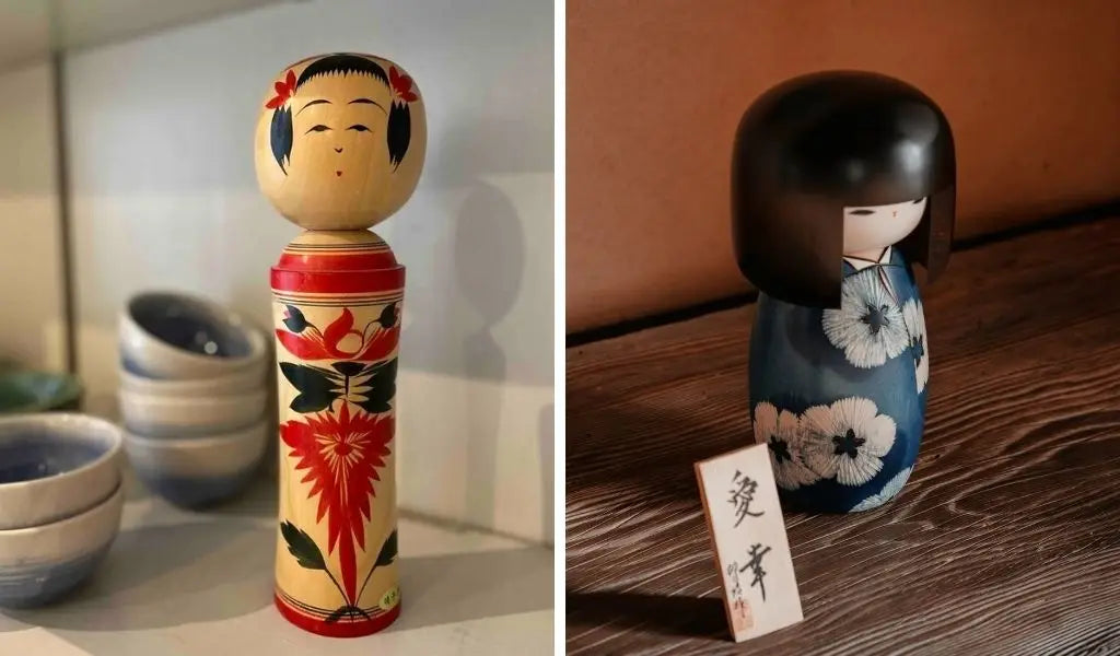 dento kokeshi en shingata kokeshi