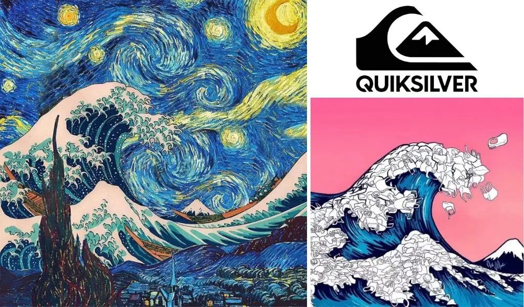 kaping van de grote golf van kanagawa