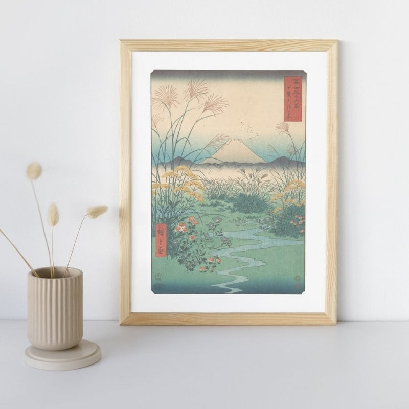 Japanse print Plain van Ōtsuki - A3