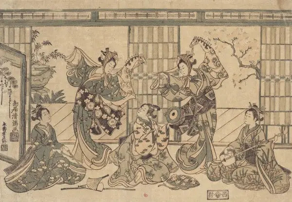 kabuki prent