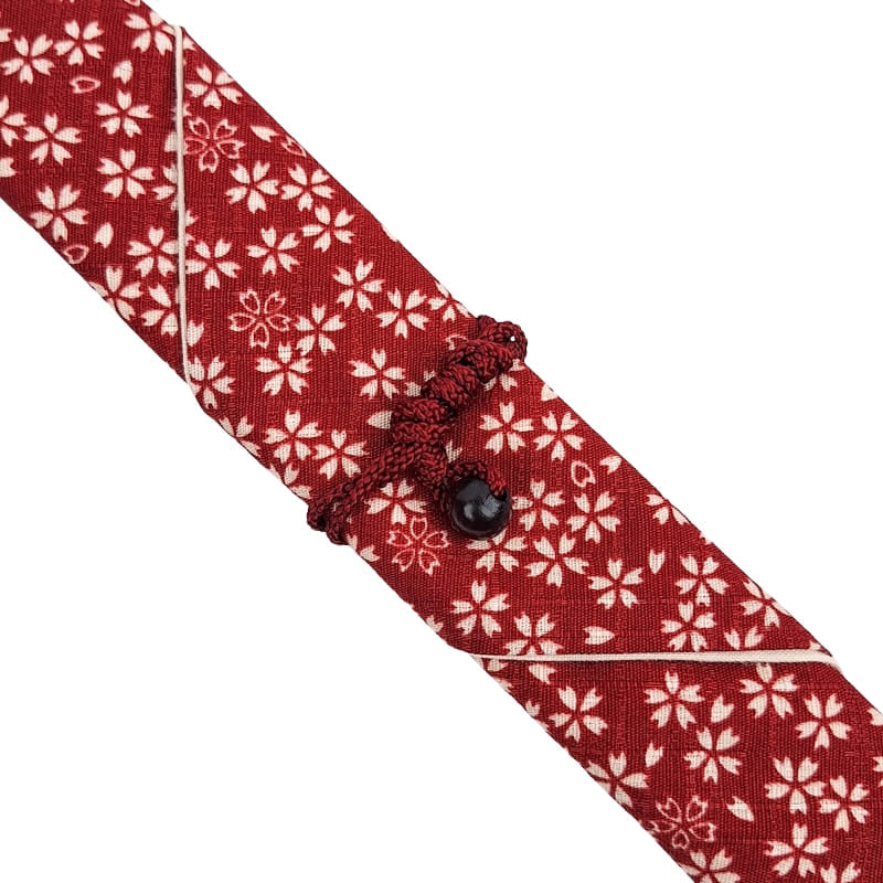 Étui à Baguettes Japonaises Sakura Rouge