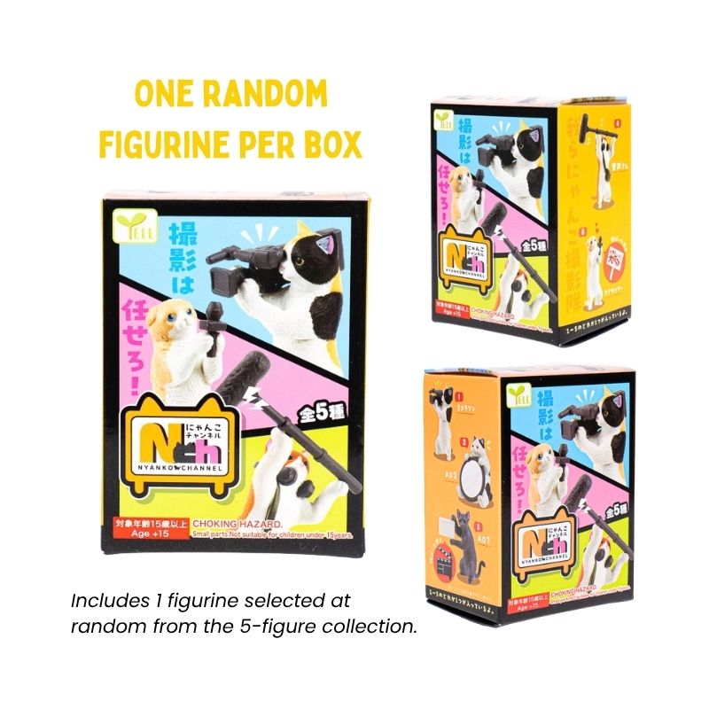 Gachapon Capsule - Filmcrew met Katten