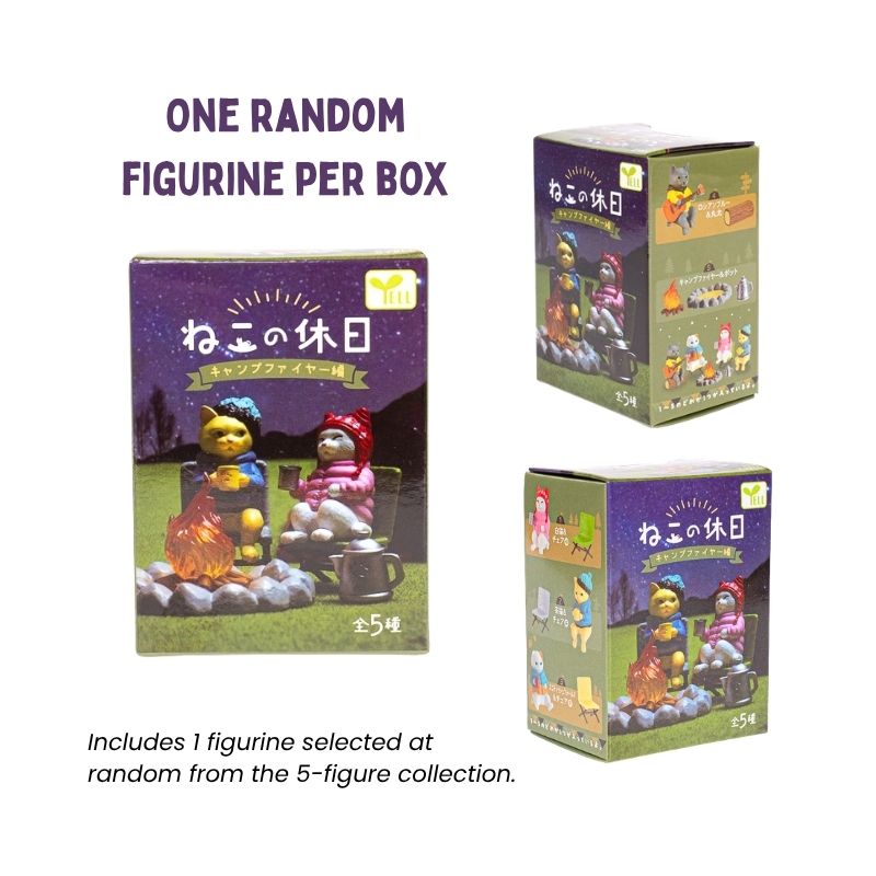 Gachapon Capsule - Kamperende Kat