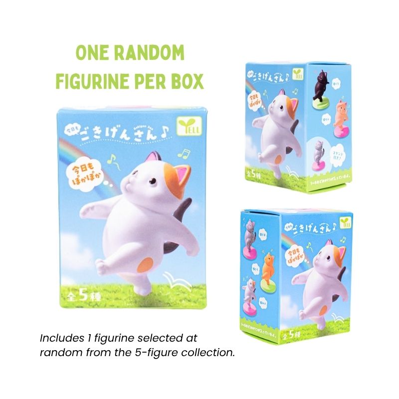 Gachapon Capsule - Kat aan de Wandel