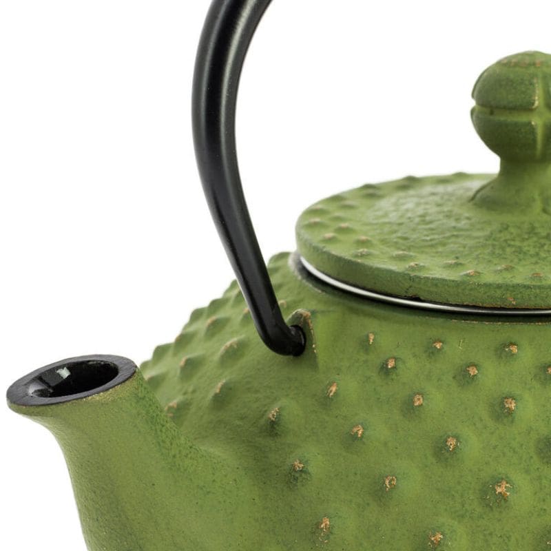 Gietijzeren Japanse Theepot - Iwachu Groen - 350 ml