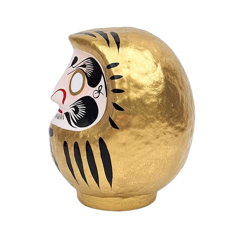 Gouden Japanse Daruma – 9 tot 15 cm