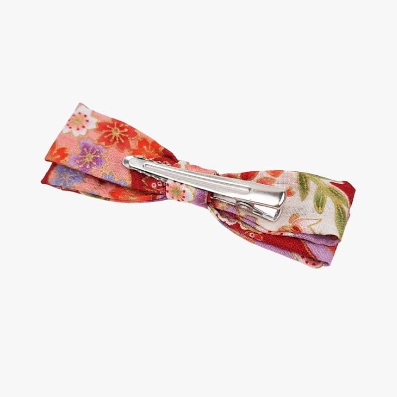 Grote rode Japanse haarspeld