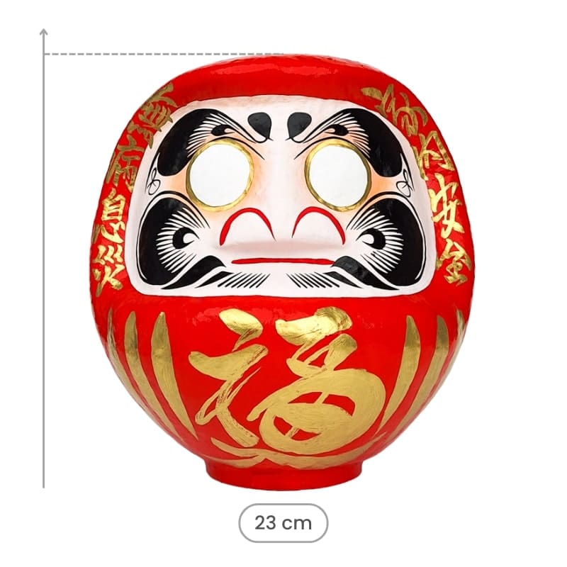 Grote Rode Daruma – 23 cm