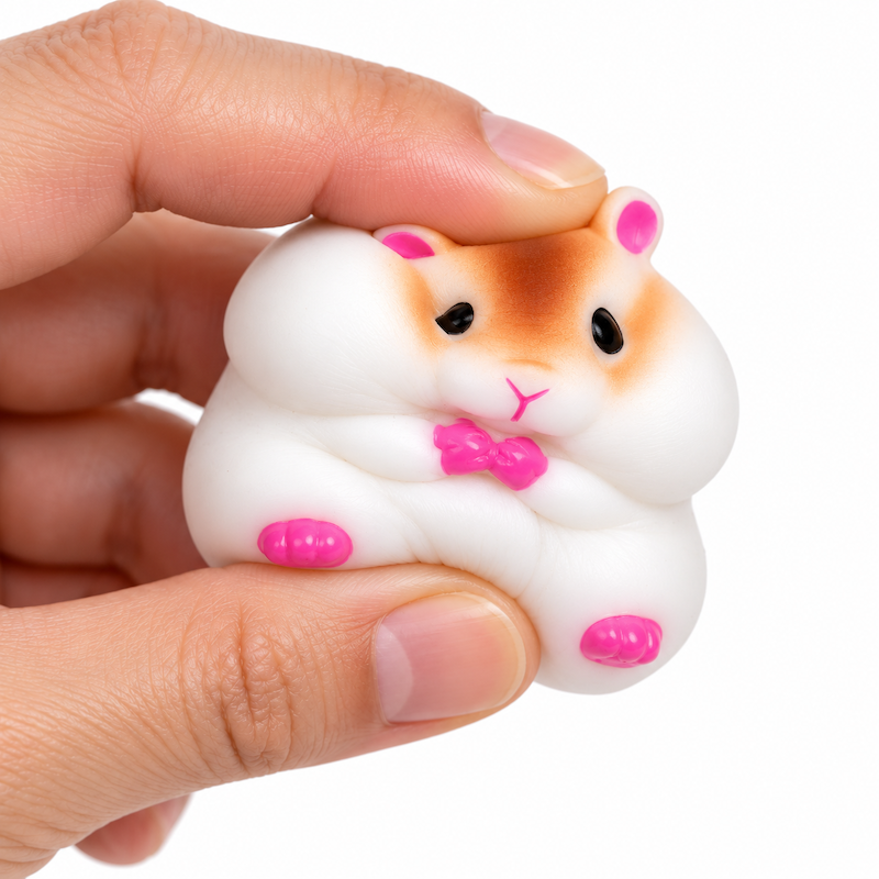 Hamster Beeldje - Soft Vinyl