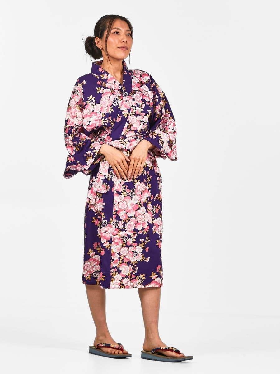Happi Kimono Dames - Sakura Blossom One Size