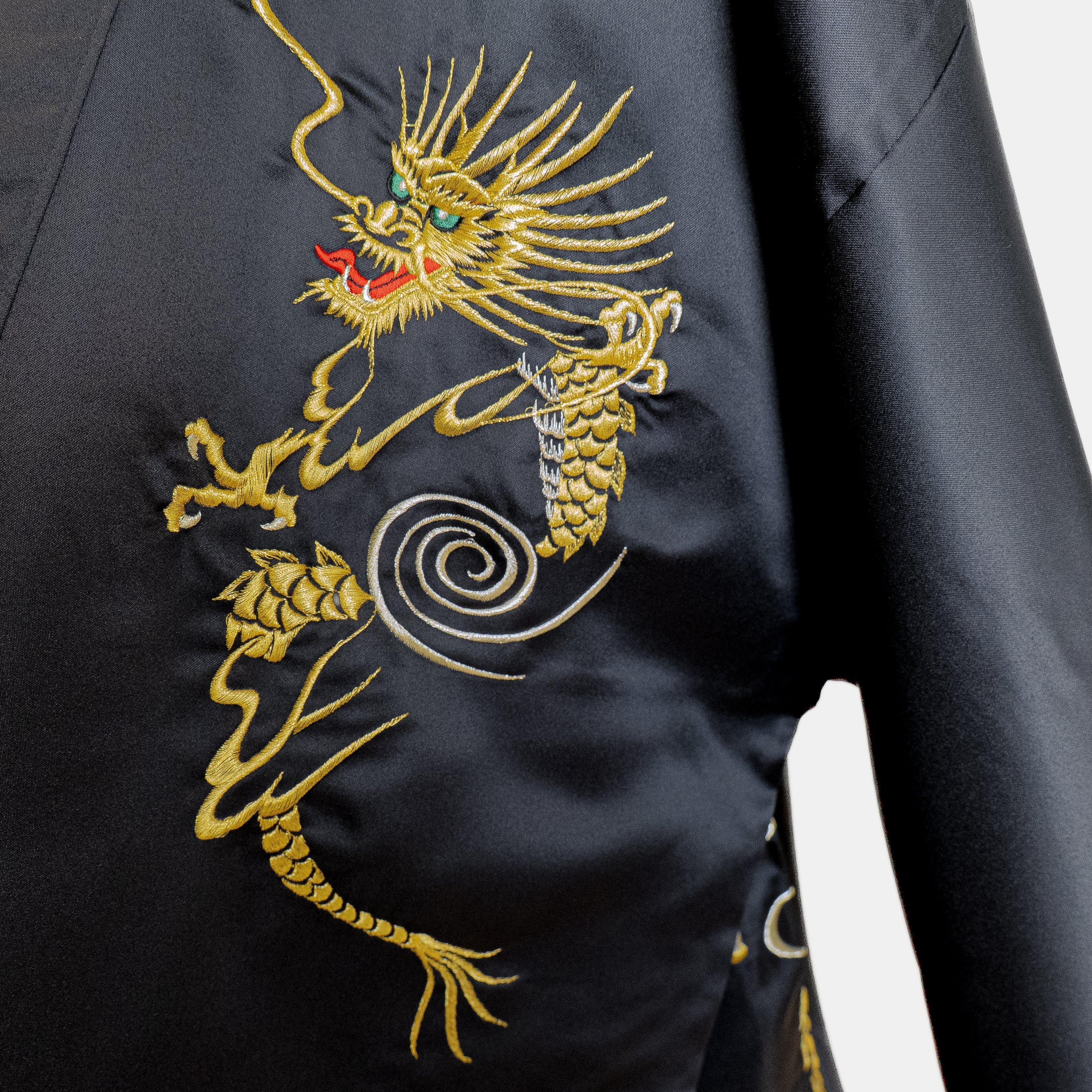 Heren Happi-kimono Oversized – Gouden Draak