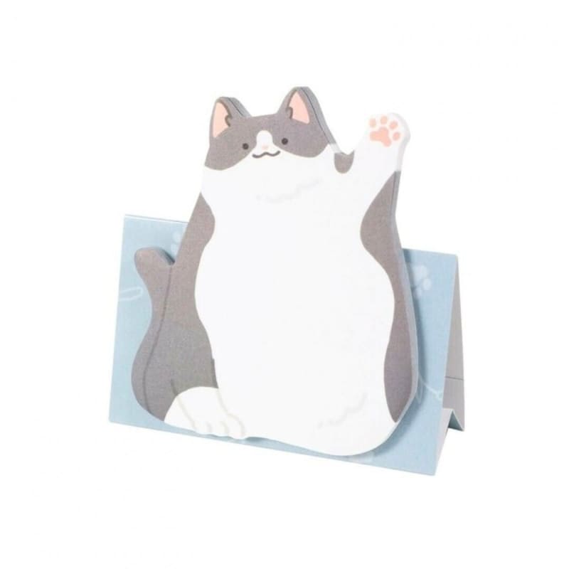 Hi! Grijze Kat Sticky Notes