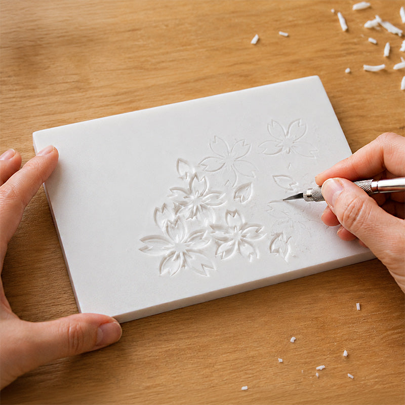 Hinodewashi Stempel Graveergum - Hard