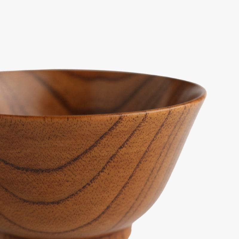 Houten Japanse Kom - Urushi