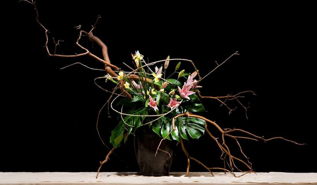 ikebana bloemen kunst