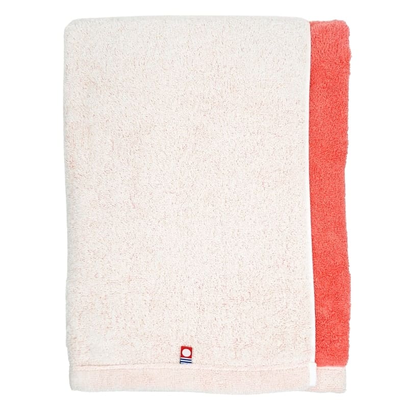 Imabari Handdoek - Tweekleurig Roze