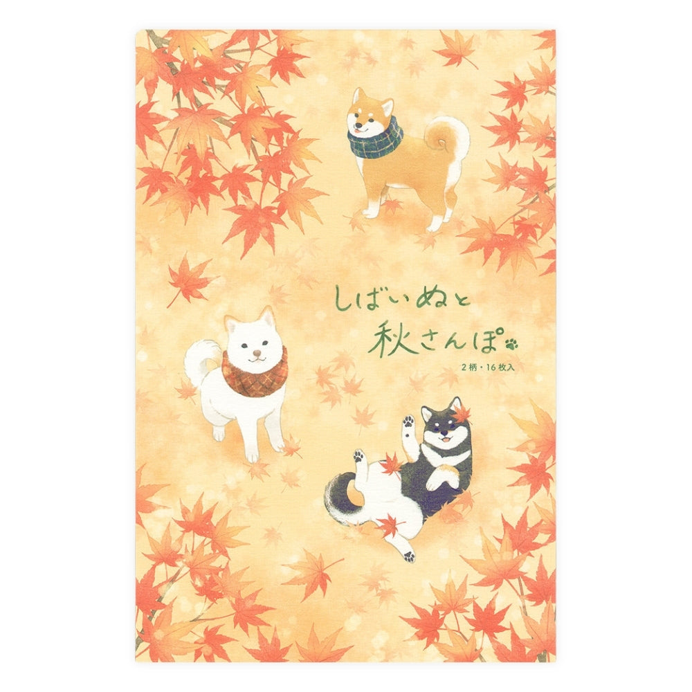 Japans Briefpapier - Shiba & Momiji