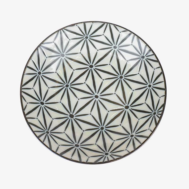 Japans Diep Bord – Asanoha Motief
