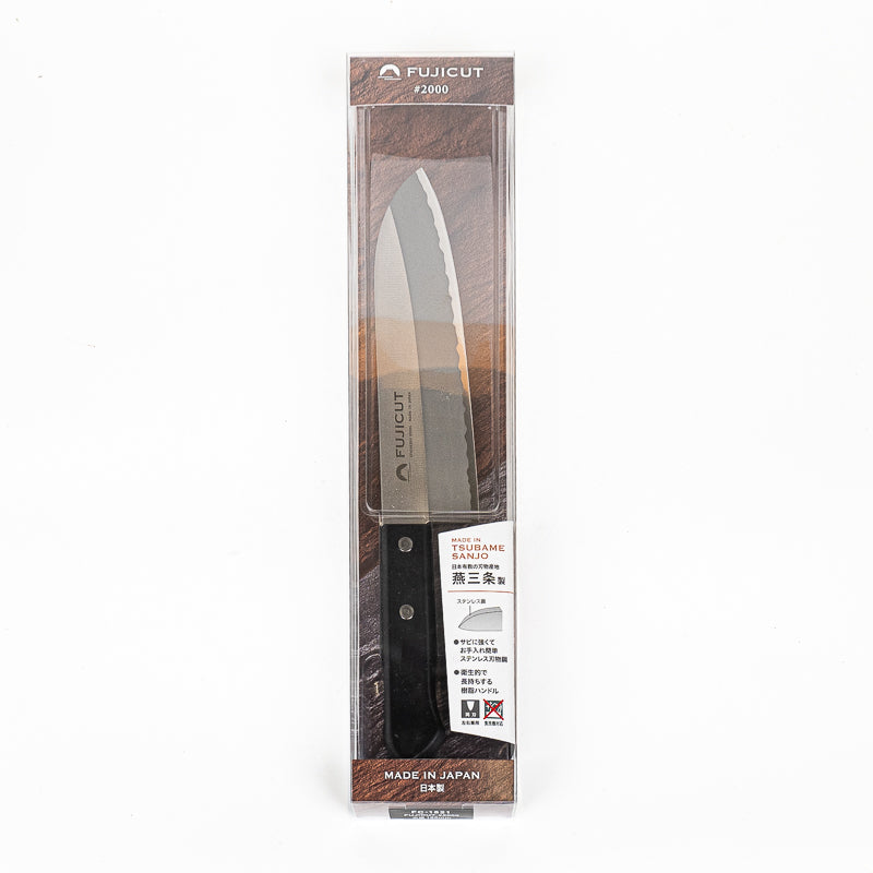 Japans Fujicut Santoku Mes - 16,5 cm