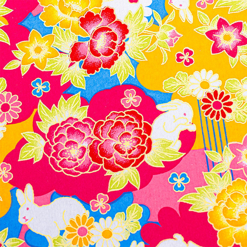 Japans Goshuin Notitieboek Mino Washi - Usagi