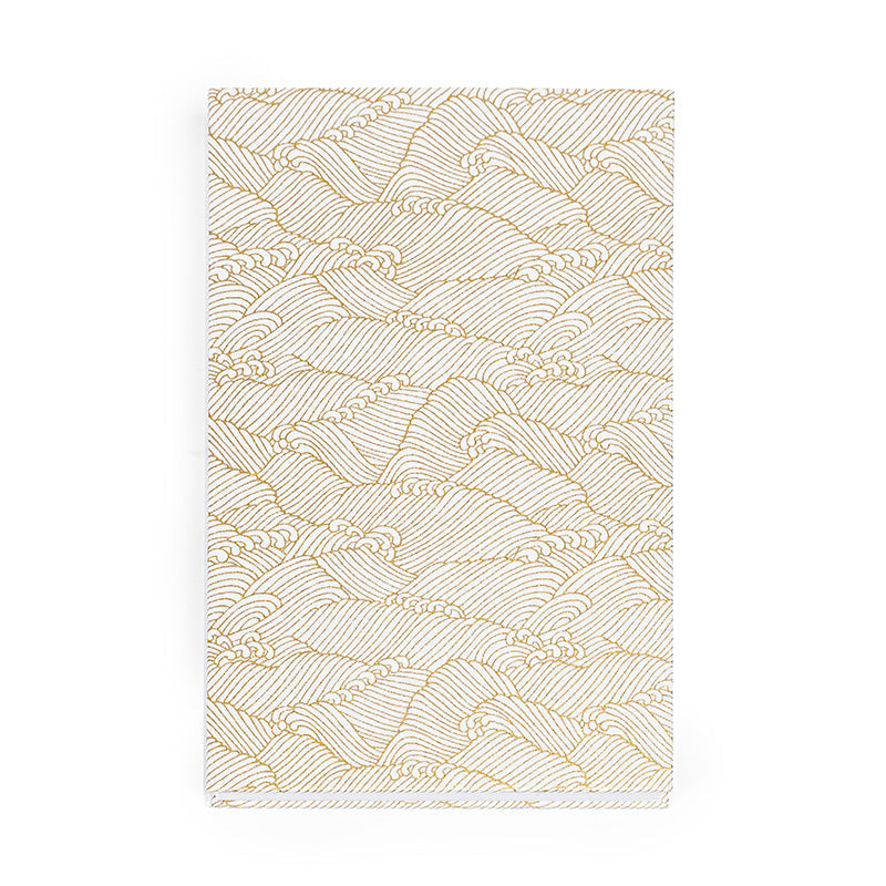 Japans Goshuin Notitieboek Mino Washi - Witte Golven