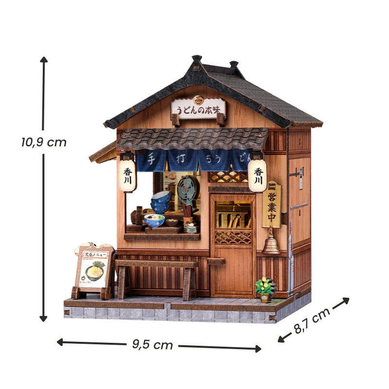Japans Houten Mini Huisje Bouwpakket Kagawa Udon House