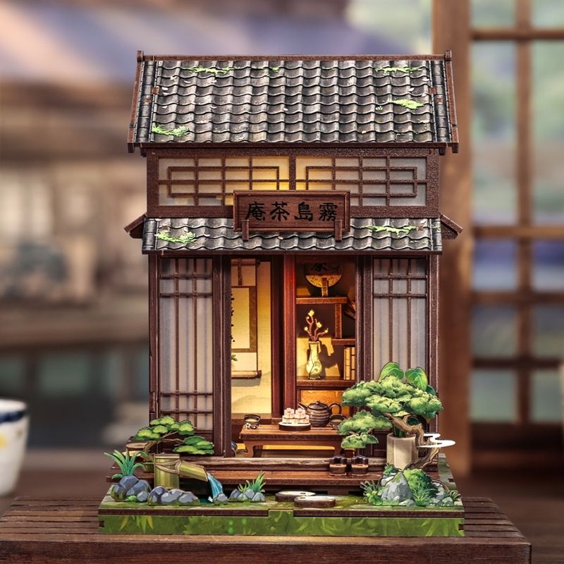 Japans Houten Miniatuurhuis Kirishima Cha-An