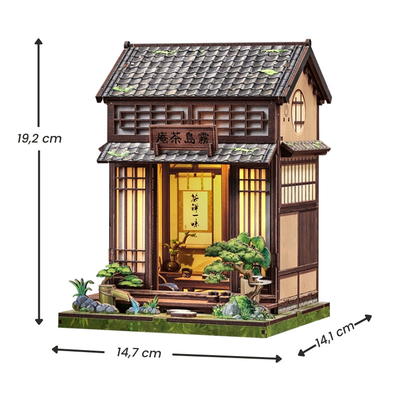 Japans Houten Miniatuurhuis Kirishima Cha-An